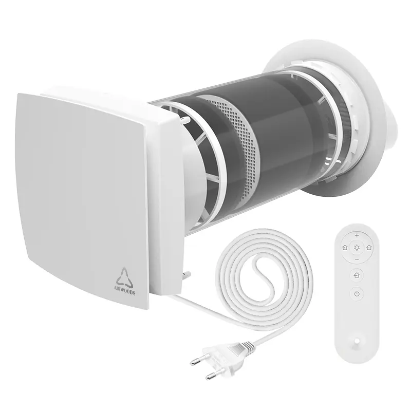 HOLTOP/AIRWOODS AV-TTW6-W Egyhelyiséges hővisszanyerős szellőztető