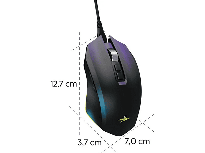 uRage Gaming-Maus Reaper 800 8K; Gaming Maus — Foto 2 von 4