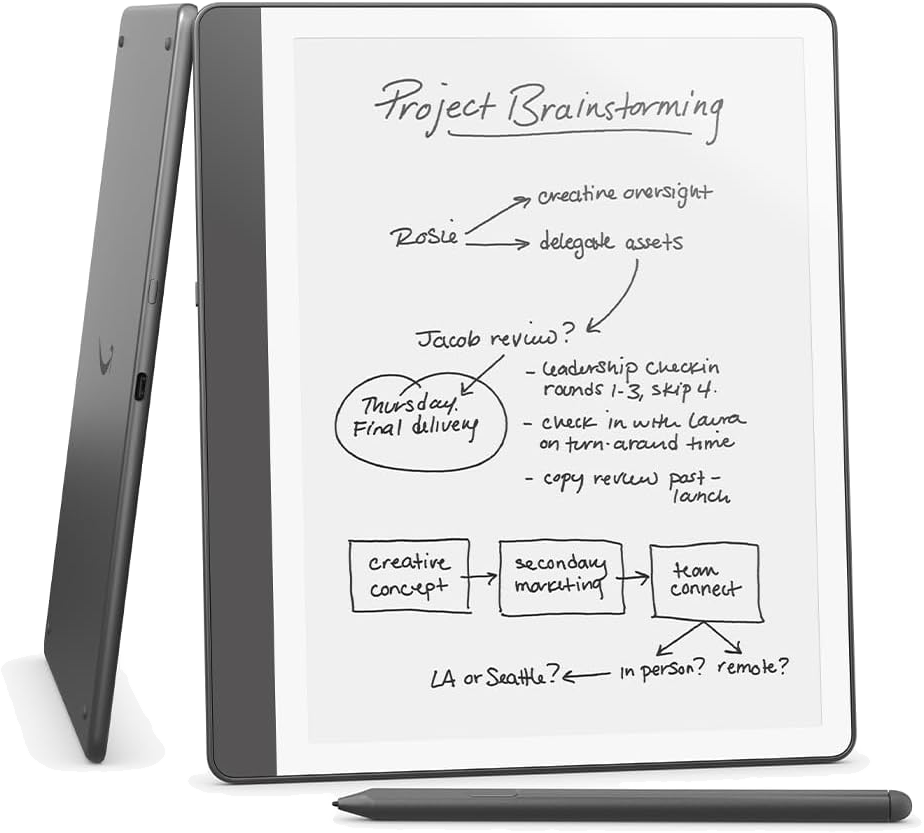 KINDLE Scribe 2024 10,2" 64GB Wifi Szürke e-Book olvasó + Toll (reklám mentes)