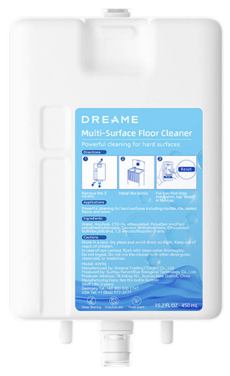 DREAME Felülettisztító folyadék robotporszívókhoz, 450 ml
