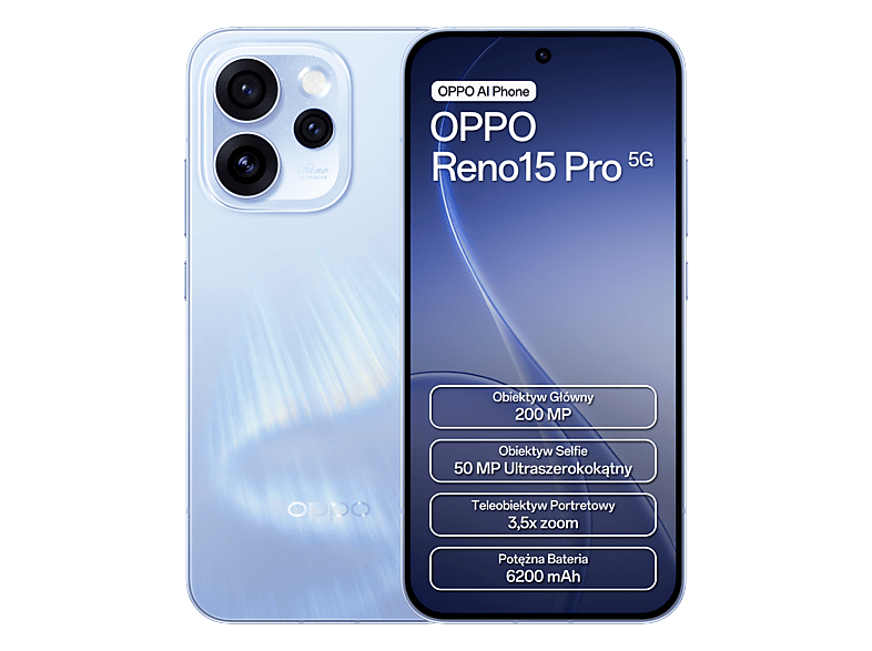 OPPO Reno15 Pro 5G 12/512GB Blue
