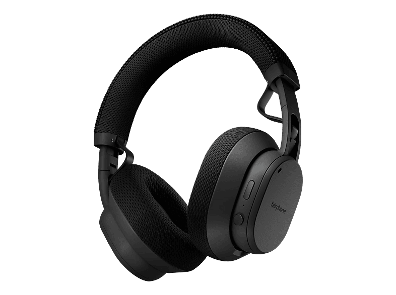 FAIRPHONE Fairbuds XL, Over-ear Kopfhörer Bluetooth Horizon Black