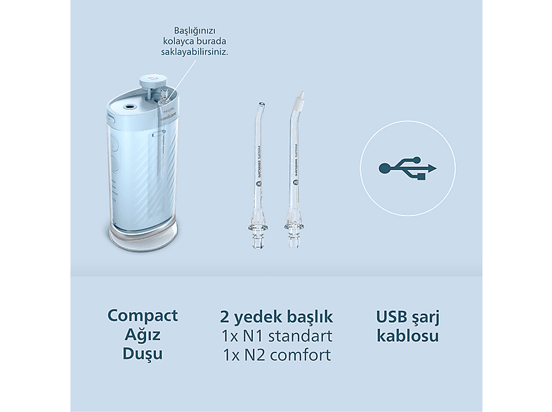 PHILIPS Sonicare Ağız Duşu HX3333/24 Fiyat & Özellik | MediaMarkt