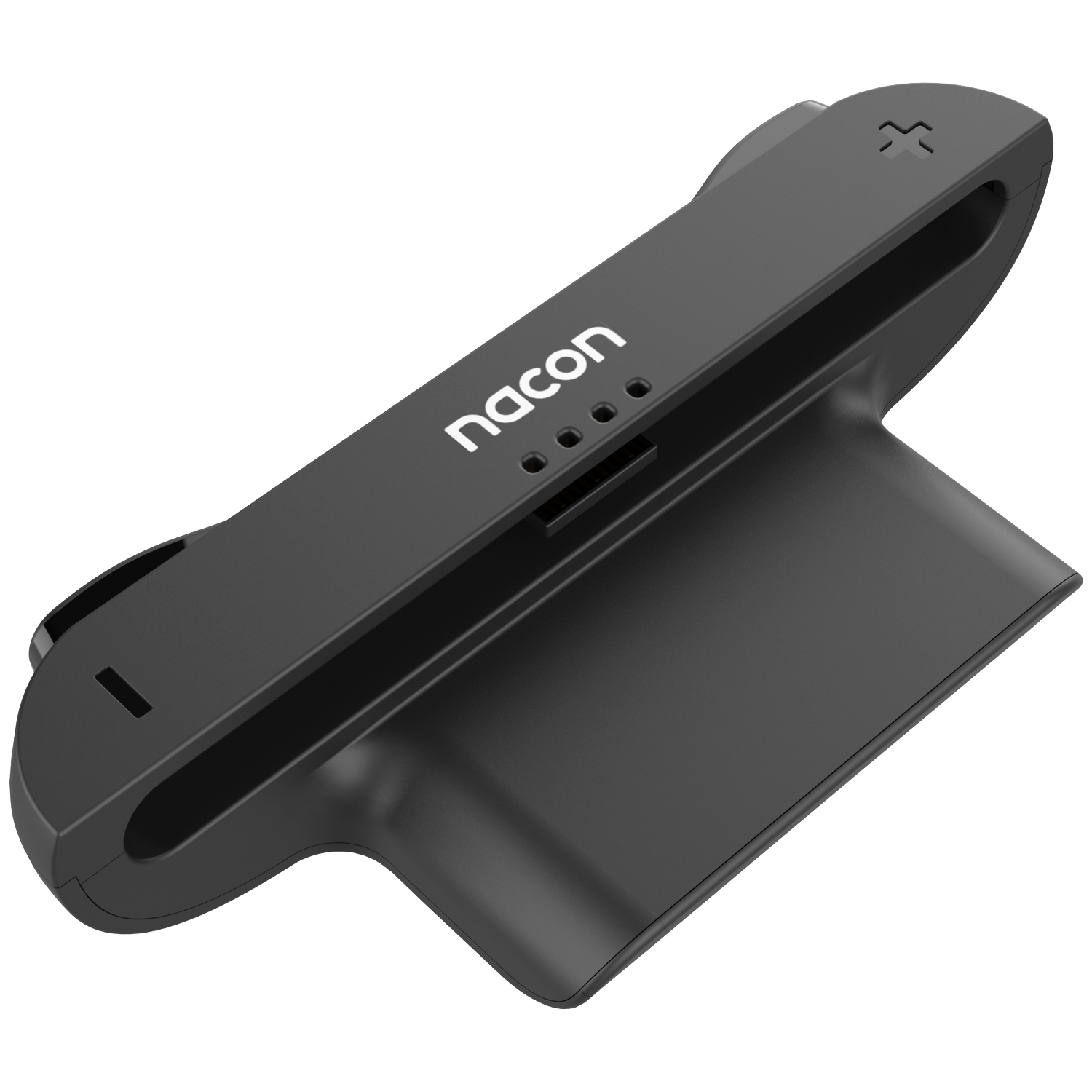 Black Nacon device with a slot and four indicator lights.