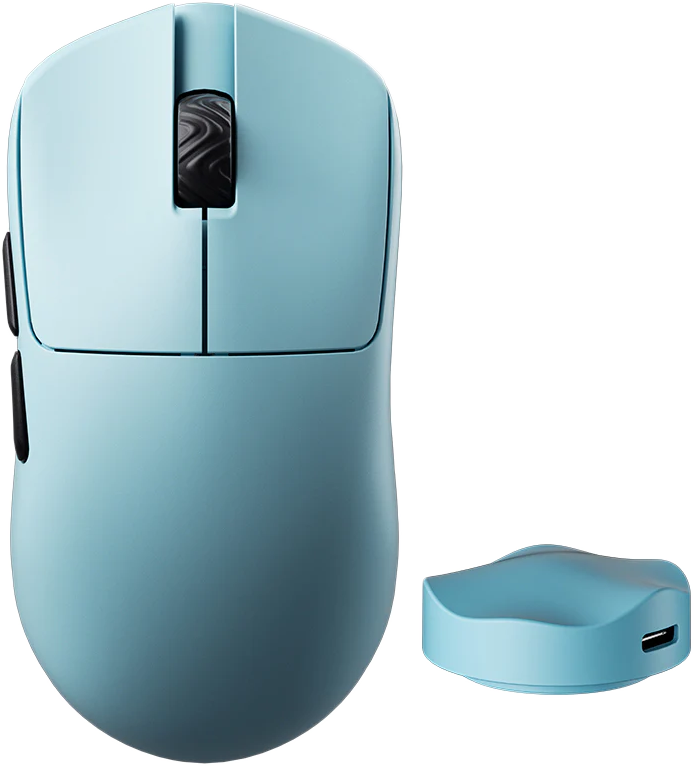 SCYROX V6 vezeték nélküli optikai egér, max 30000 DPI, 5 gomb, kék (V6 BLUE)