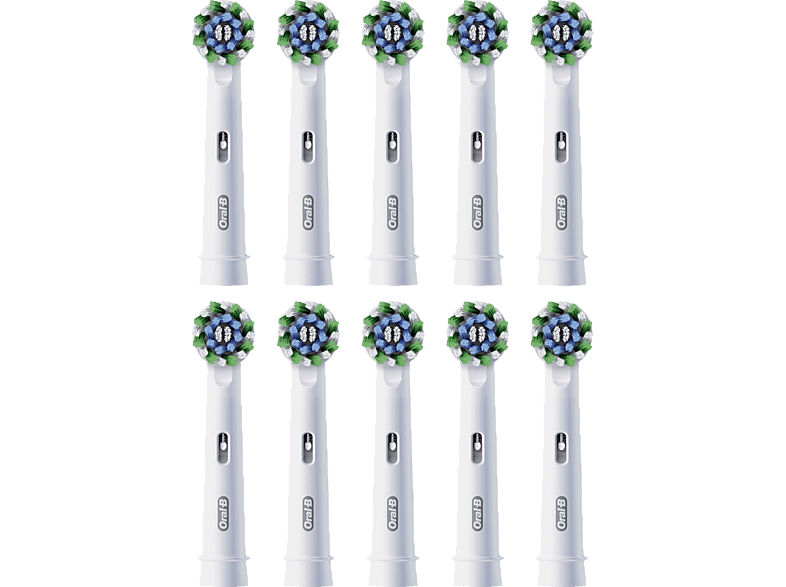 Oral-B Pro CrossAction 10er Aufsteckbürsten, Weiß — Foto 2 von 2