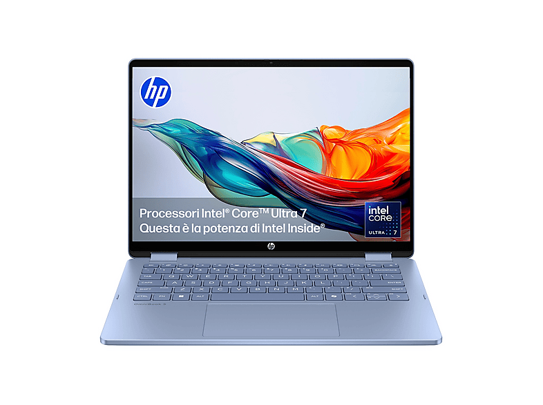 HP OMNIBOOK 5 16-AF1027NL NOTEBOOK, 16 '', processore Intel® Core Ultra 7 255U, Intel®, RAM GB, 1000 GB SSD, Blue, Windows 11 Home