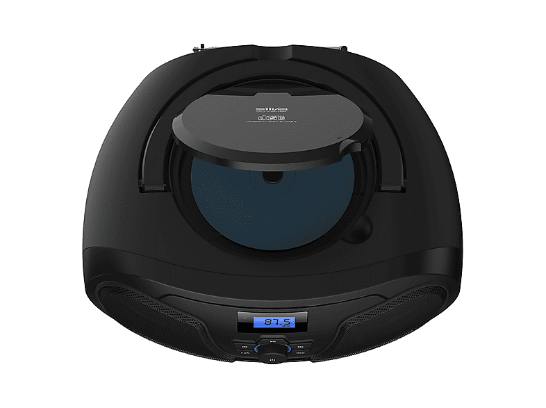 Silva-Schneider MPC 25.7 BT USB Portable Radio-/CD-Player, Schwarz; CD Radio — Foto 2 von 3