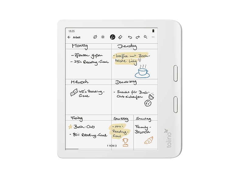 Thumbnail - TOLINO vision color 32 GB eReader Weiß