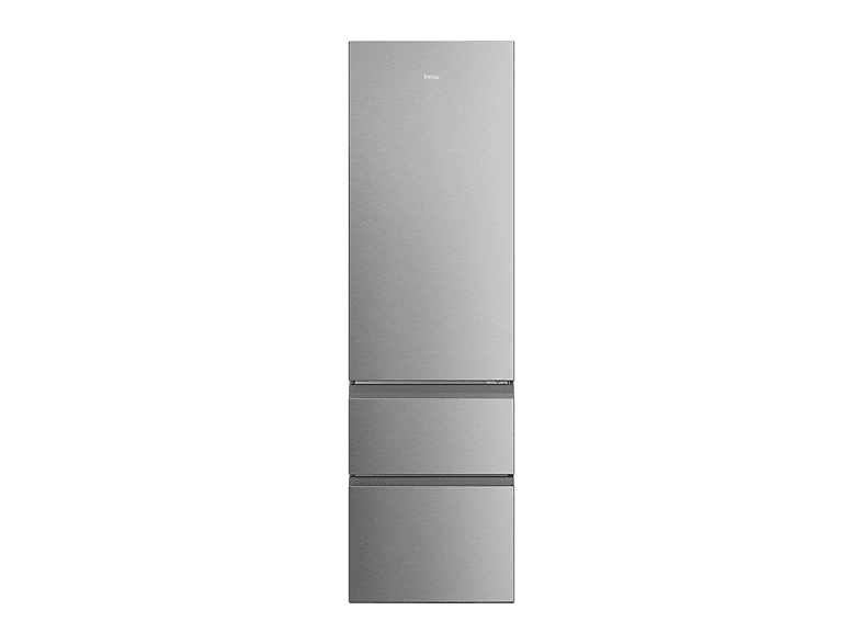 REACONDICIONADO Seminuevo Excelente Frigorífico combi - Haier 3D 60 Series 3 HTR3620DNMG, No Frost, 205 cm, 414 l, Fresh 0°C Zone, Direct Access, Inox
