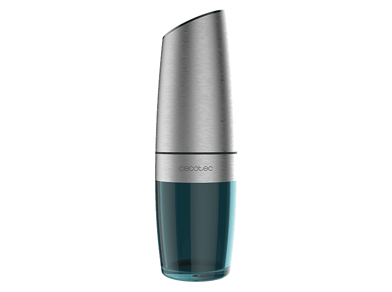 Molinillo de especias - Cecotec InstantMill Gravity Duo, Acero inoxidable, Amoladora cerámica, Molienda ajustable, Luz LED, 2 unidades, Multicolor