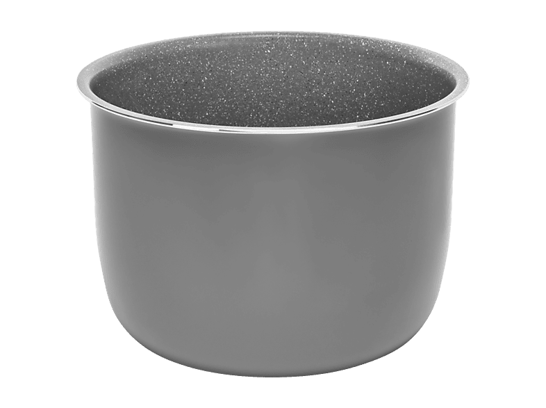 Accesorio robot de cocina - Cecotec Cubeta Excelsior 6L, Cerámica con recubrimiento piedra marmórea, Máxima antiadherencia, Libre PTFE, Negro