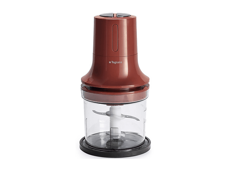 Tritatutto TOGNANA IRIDEA, 0,5 L, 400W, 4 lame in acciaio inox, 2 velocità di funzionamento, smontabile, Rosso mela