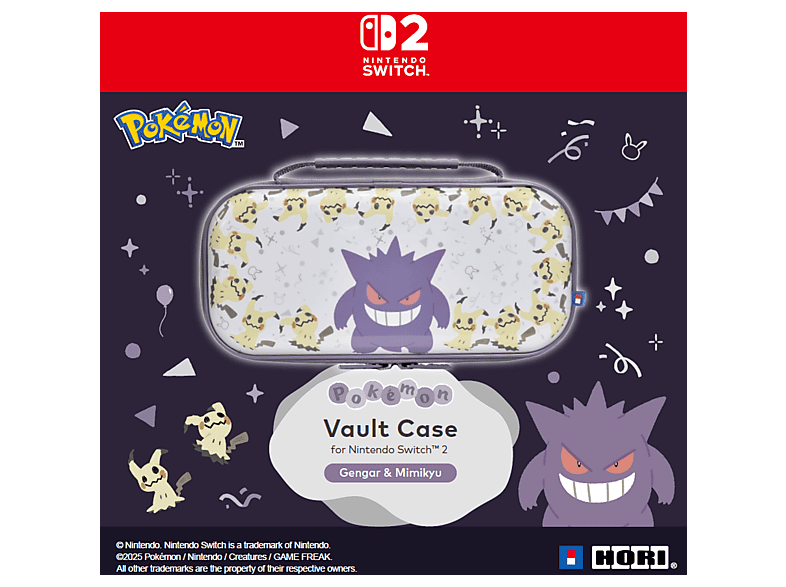 Thumbnail - HORI NSX-095E PREMIUM ETUI FÜR SWITCH 2 - GENGAR & MIMI Tasche, Mehrfarbig