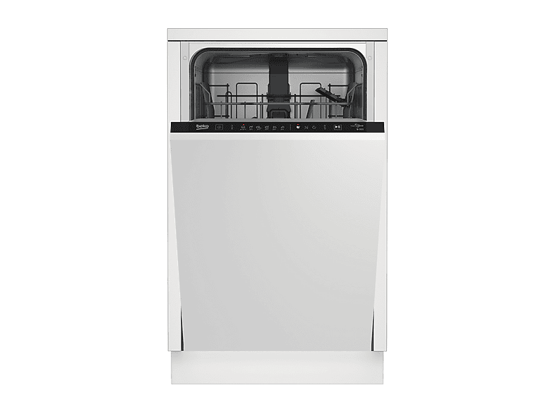LAVASTOVIGLIE INCASSO Pannello frontale non in dotazione BEKO BDIS16030, Programmi 6, Dimensioni: L 44,8 cm, A 81,8 P 55 Rumorosità 48 dB(A), Consumo di acqua 11,9 l, Bianco, Classe D