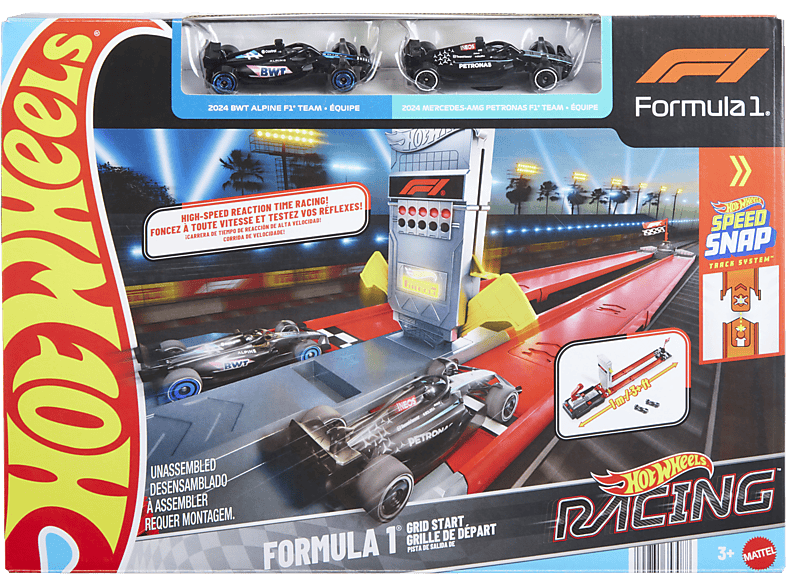 HOT WHEELS JKM88 Hot Wheels Racing Formel 1 Startaufstellung Auto-Spielset