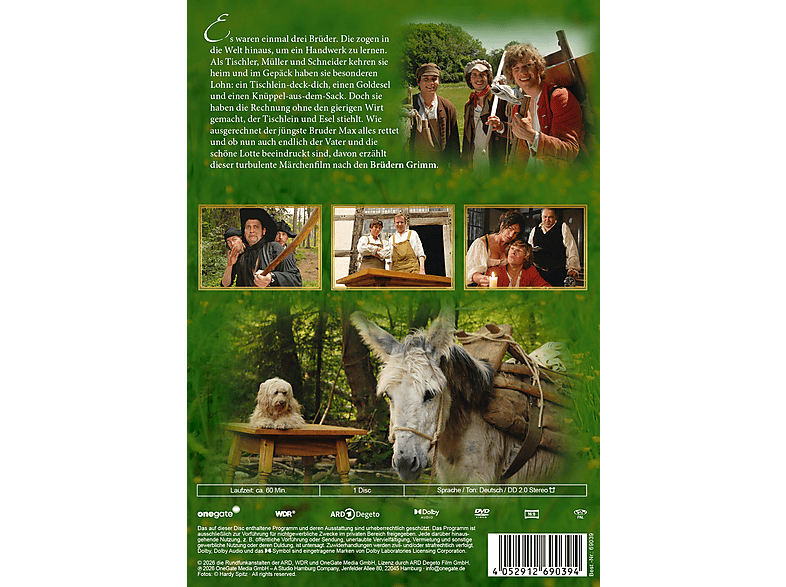 Thumbnail - Sechs auf einen Streich - Tischlein deck dich DVD