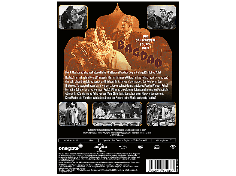Die schwarzen Teufel von Bagdad DVD