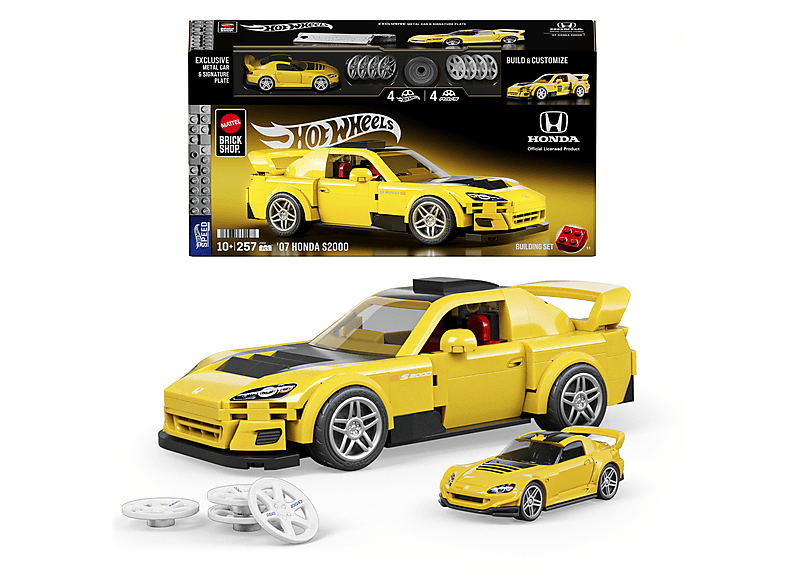 MATTEL BRICK SHOP JFR88 Hot Wheels Speed Series '07 Honda S2000