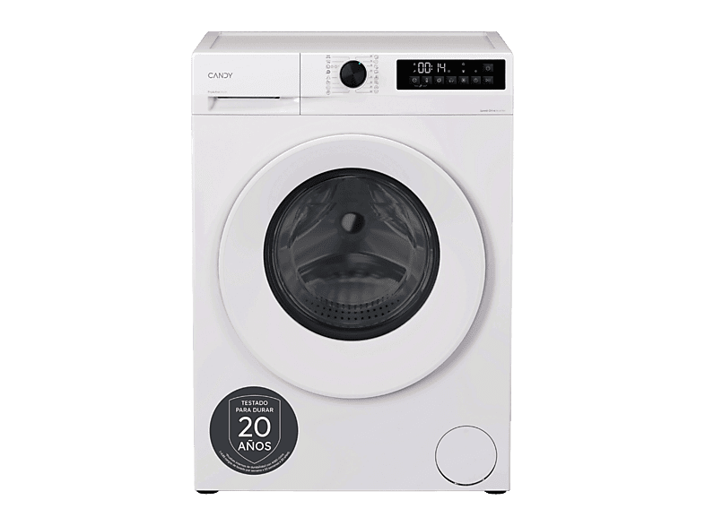 REACONDICIONADO Seminuevo Bueno Lavadora secadora - Candy GWD 4968-S, 9kg/6kg, Motor Inverter SpeedDrive, 16 Programas, AI Silent Motion, Blanco