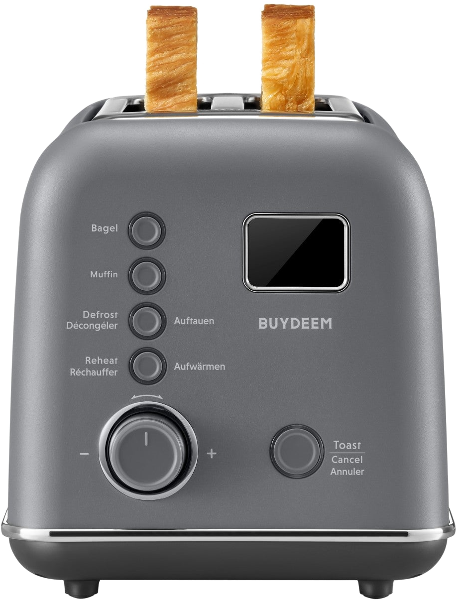 BUYDEEM DT730E-IG/EU automata 2-szeletes kenyérpirító