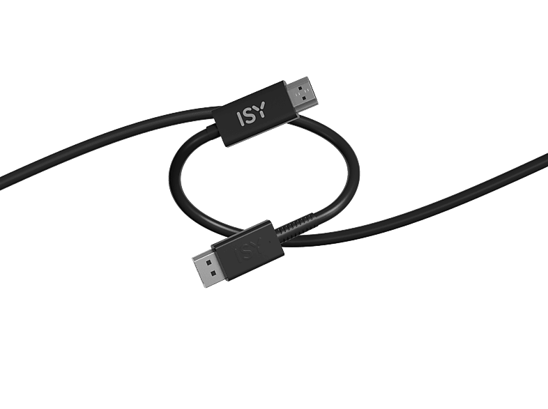 Cable HDMI - ISY IDP-1032, 1.5m, DisplayPort 1.2 a HDMI, 4K, Plug & Play, Negro
