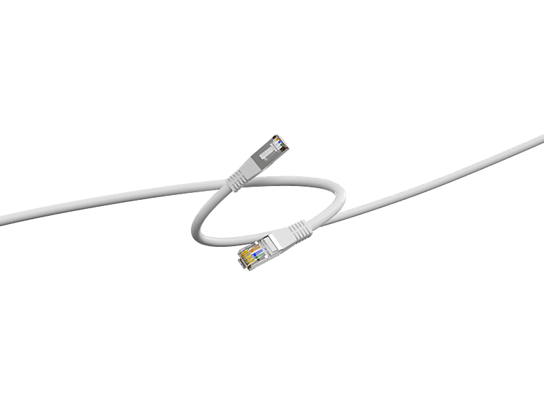 Cable de red - ISY IPC-1019, Cat-5e, 5m, 1 Gbps, RJ-45, Blanco