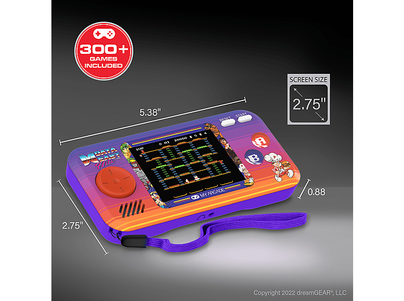 MYARCADE Data East Hits Taşınabilir Retro Konsol 100 Oyun Fiyat