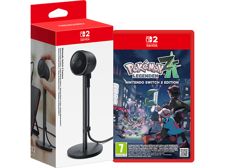 Nintendo Switch 2, Kamera, Schwarz + Pokémon Legenden: Z-A