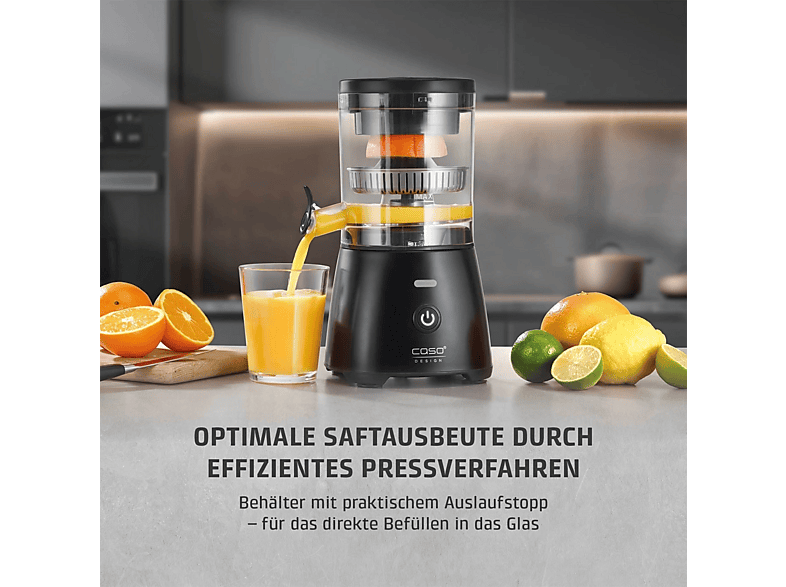 Caso CP 400 Lift Zitruspresse 300 Watt, Schwarz — Foto 5 von 5