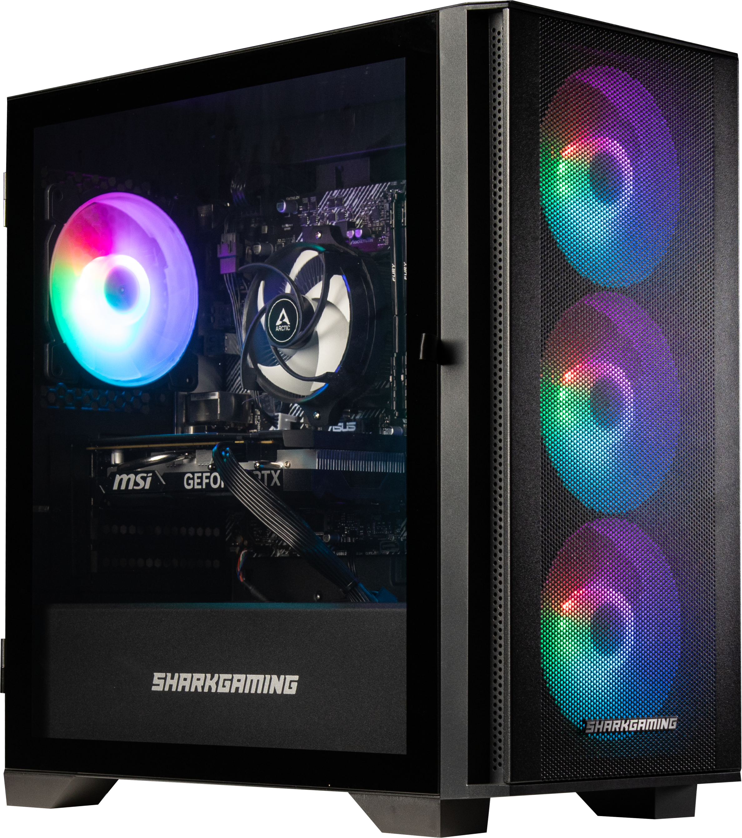 SHARKGAMING MBBRUT_BF25 PC (Ryzen7/16GB/1024 GB SSD/RTX5060 8GB/Win11H)