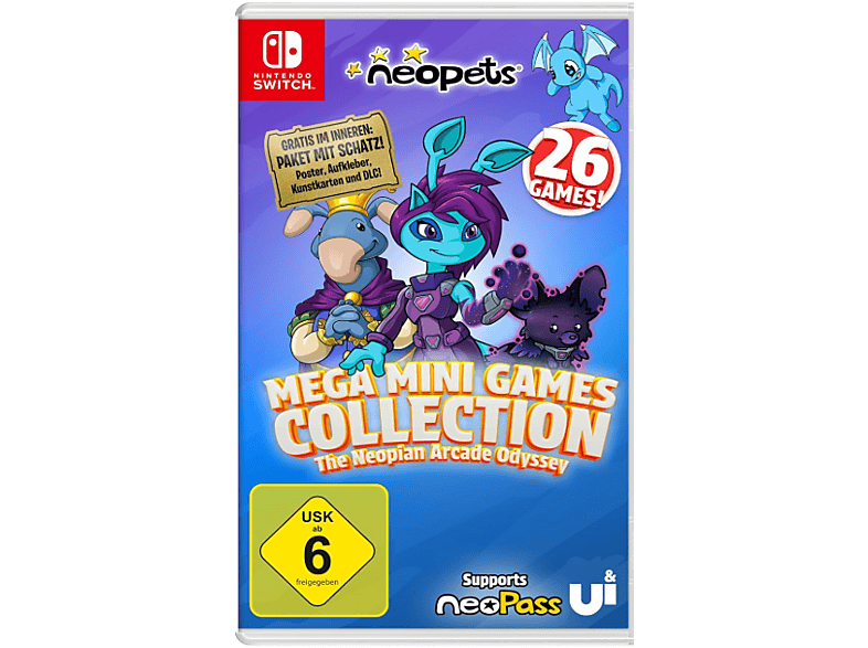 Neopets - Mega Mini Games Collection Day 1 Edition - Nintendo Switch [Game card]