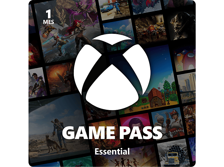 Xbox Game Pass Essential, 1 Mes, Para Series X S, One, PC, Android, iOS, Smart TV, Fire TV Stick, Meta Quest (Código de descarga)