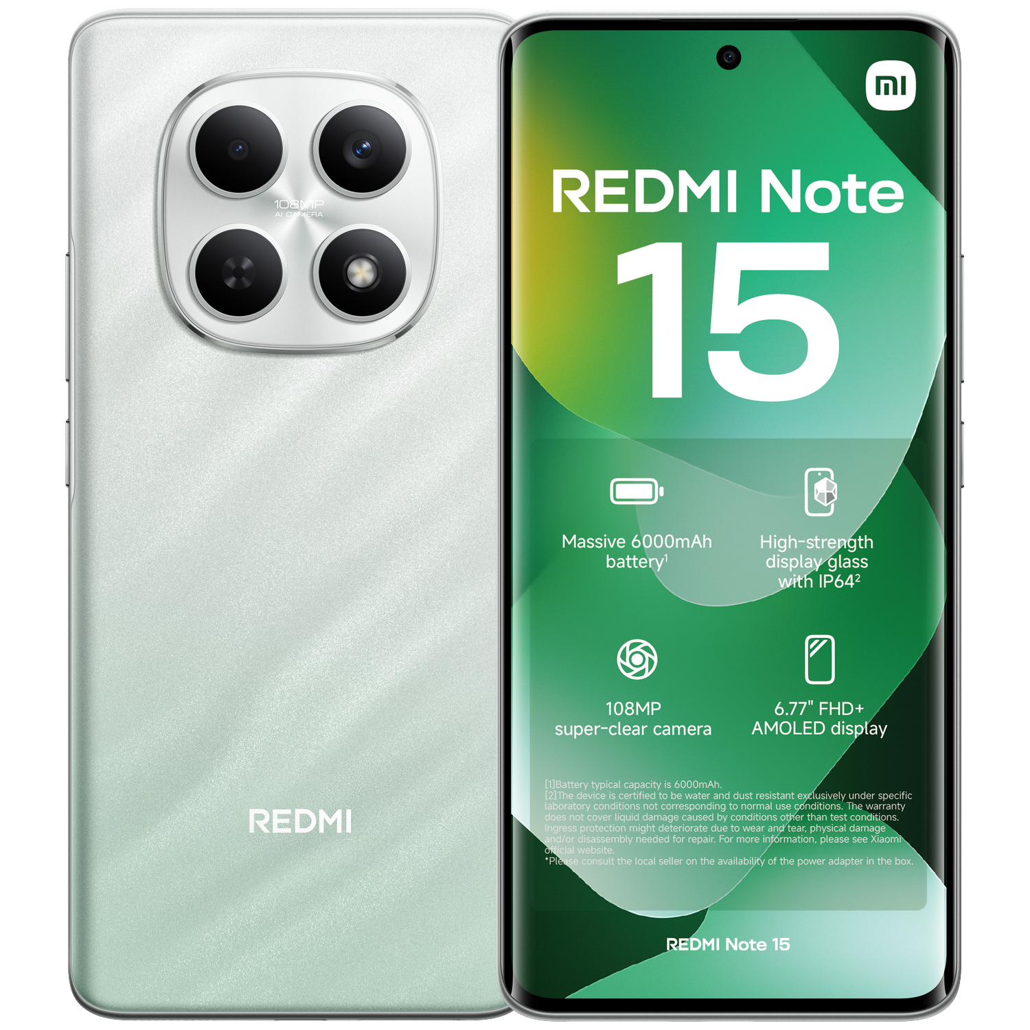 Xiaomi Redmi Note 15 - 6gb 128gb Groen 128 Gb afbeelding