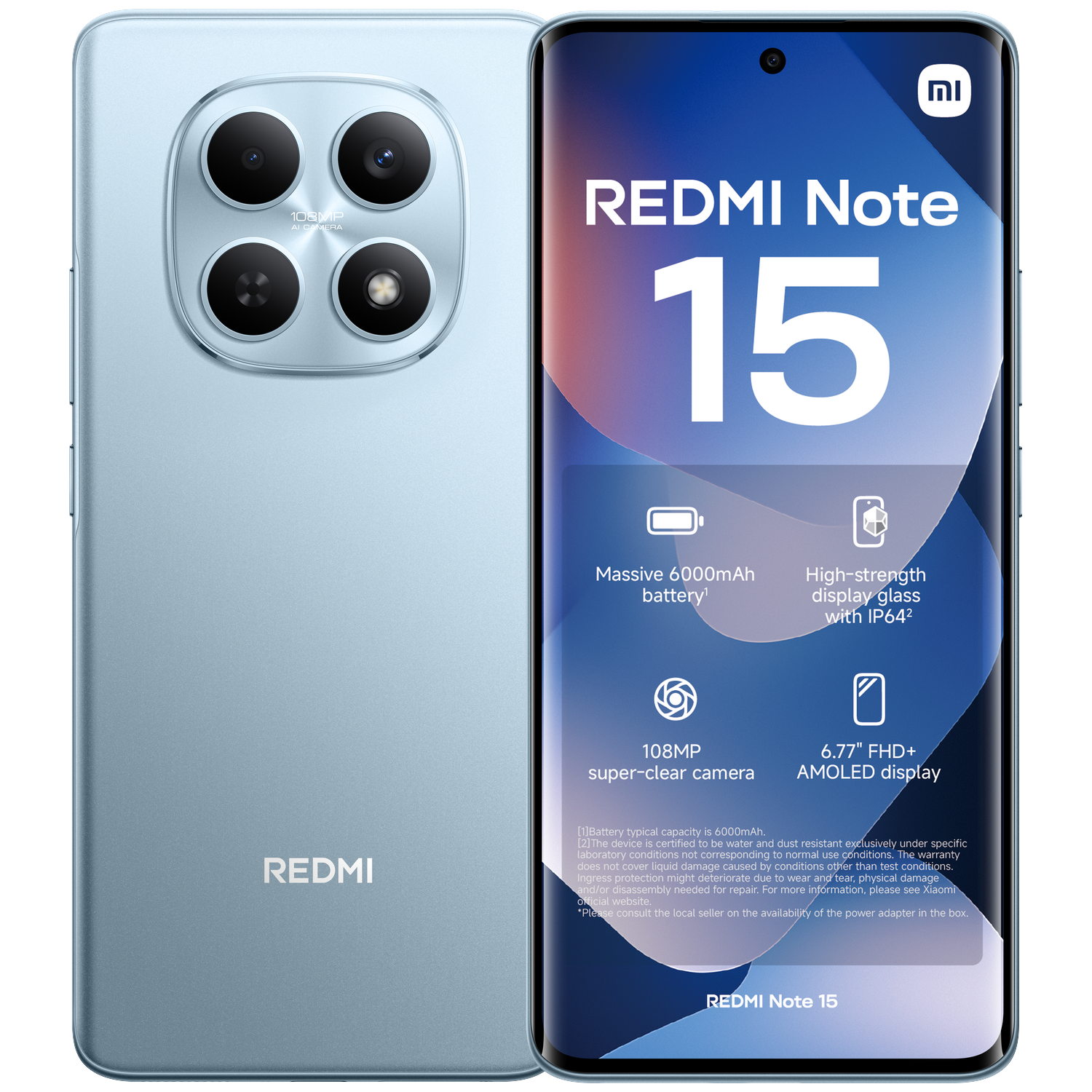 Xiaomi Redmi Note 15 - 8gb 256gb Blauw 256 Gb afbeelding