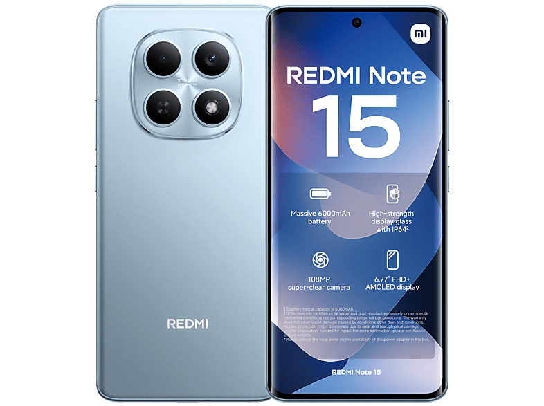 Xiaomi Redmi Note 15 6GB/128GB Blue