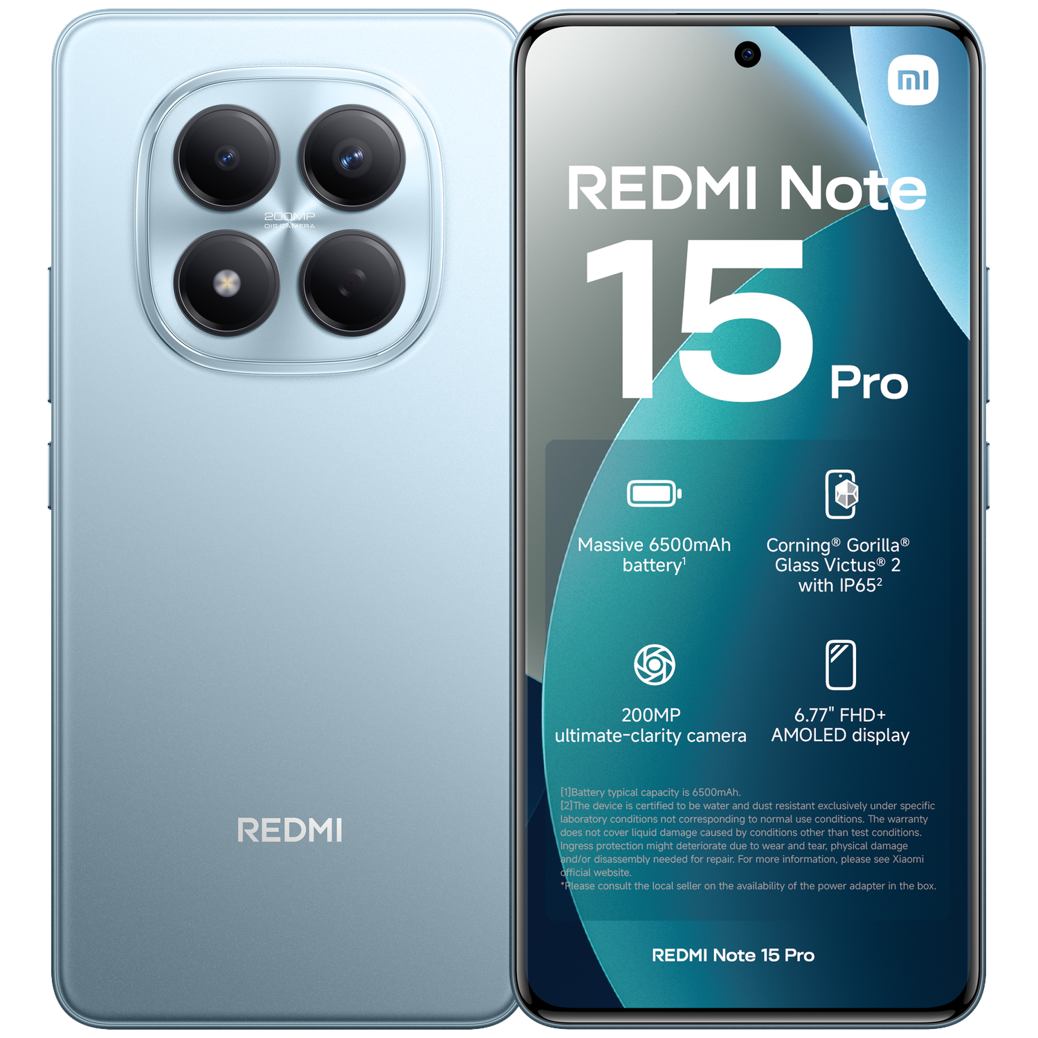 Xiaomi Redmi Note 15 Pro 8gb/256gb Blauw - 256 Gb afbeelding