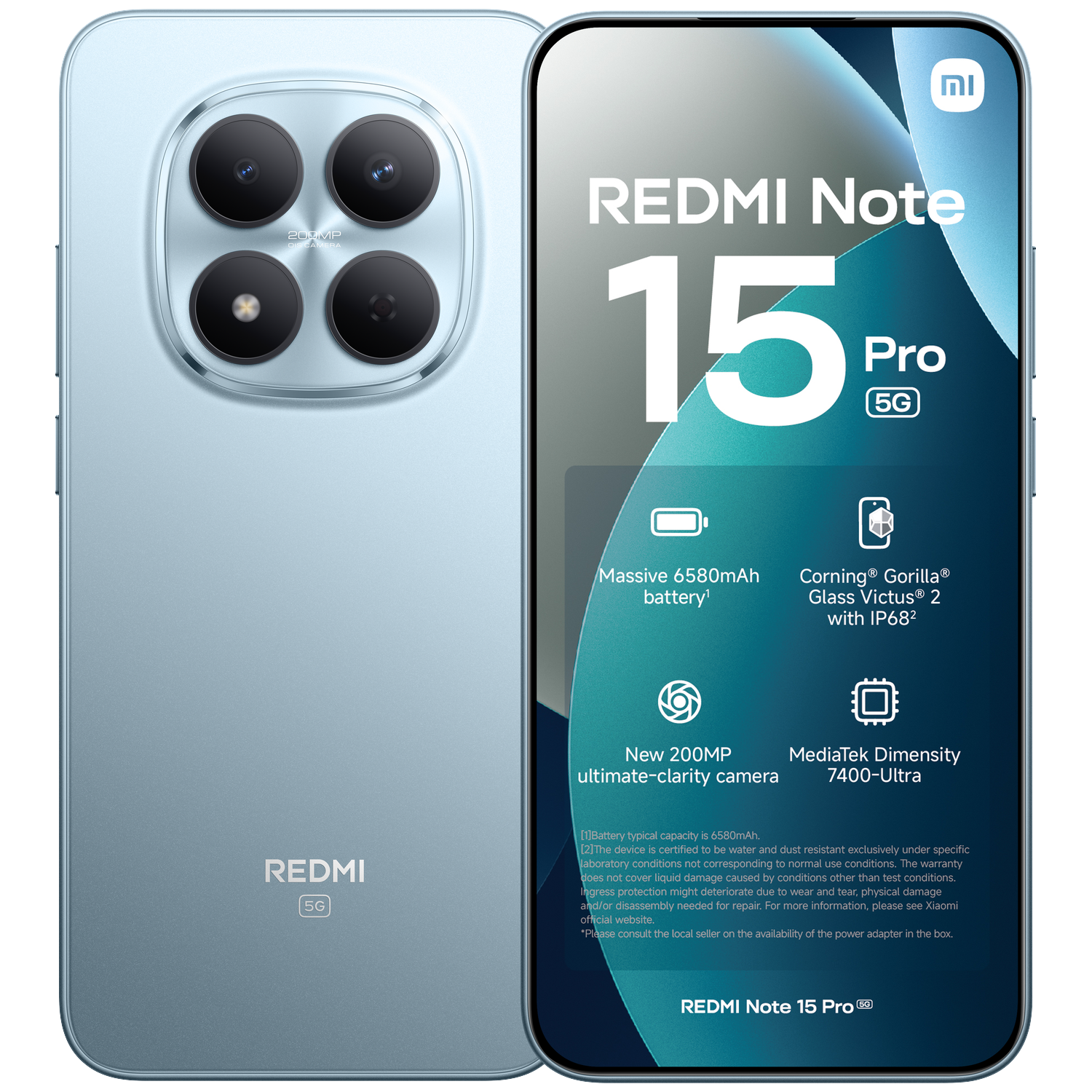 Xiaomi Redmi Note 15 Pro 5g 12gb/512gb Blu - 512 Gb Blauw