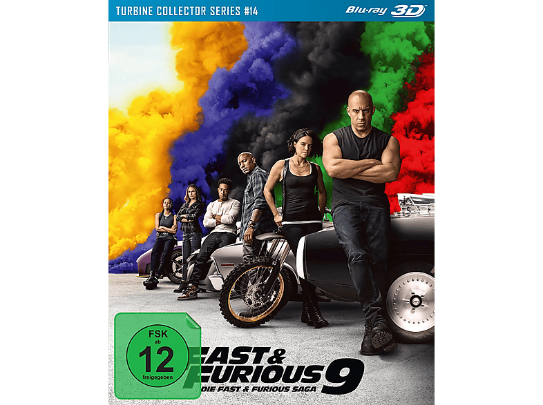 Fast & Furious 9 - Die Fast & Furious Saga 3D Blu-ray (FSK: 12)