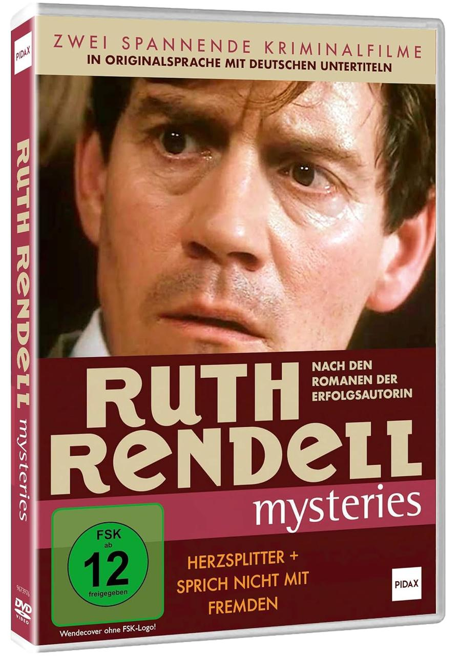 DVD-Cover mit Nahaufnahme eines Mannes, Ruth Rendell Mysteries.