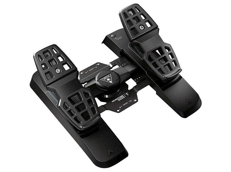 Base para pedales - Turtle Beach VelocityOne Rudder, PC/Xbox Series, Cable, Negro