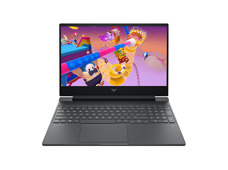 HP Victus 15-Fb3013Nl Notebook Gaming, 15,6 ", processore AMD Ryzen AI 7 350, Nvidia GeForce Rtx 5050, RAM 16 GB, 1000 GB Ssd, Mica Silver, Windows 11