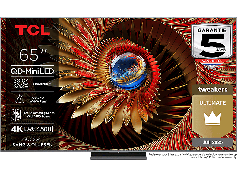 TCL 65C8K QD-MiniLED Google TV (2025) kopen? | MediaMarkt