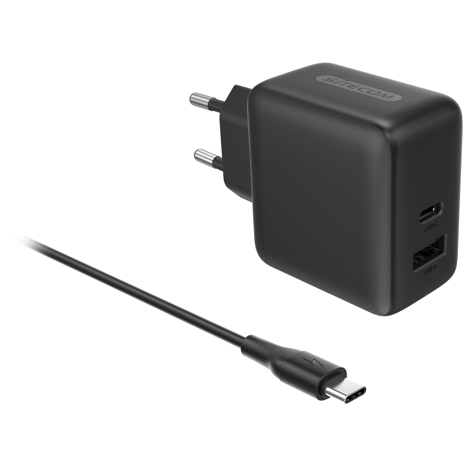 Sitecom Es - 65w Wandlader + 1.5m Kabel Oplader