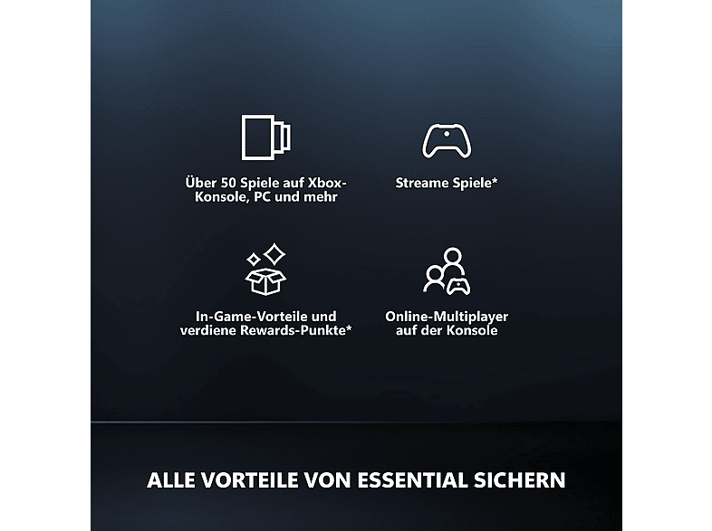 Thumbnail - Xbox Game Pass Essential – 6-Monats-Mitgliedschaft - [Multiplattform]