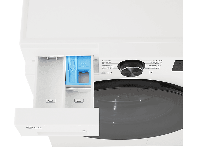 LG F2X7SLIM9 Serie X7 Waschmaschine (9 kg, 1170 U/Min., A)