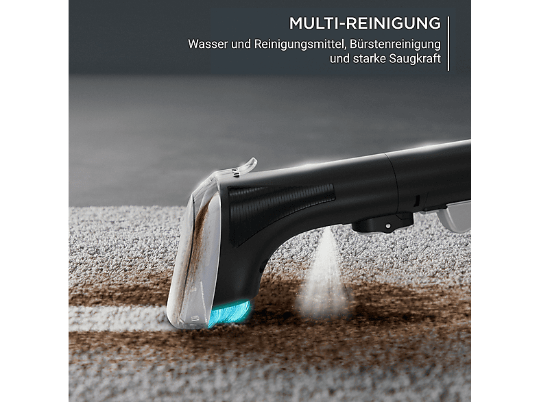Rowenta Clean It IN5011 Tragbarer Teppichreiniger, Schwarz/Orange — Foto 5 von 5