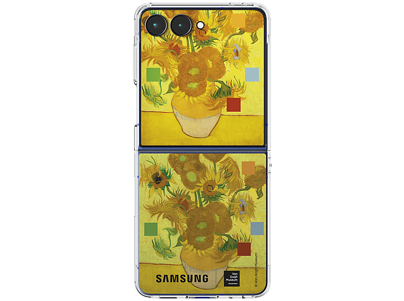 Samsung Flipsuit Bloem Van Gogh Telefoonhoesje Voor Samsung Galaxy Z Flip7 Groen afbeelding