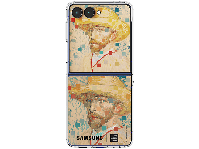 Samsung Flipsuit Portrait Van Gogh Telefoonhoesje Voor Samsung Galaxy Z Flip7 Groen afbeelding