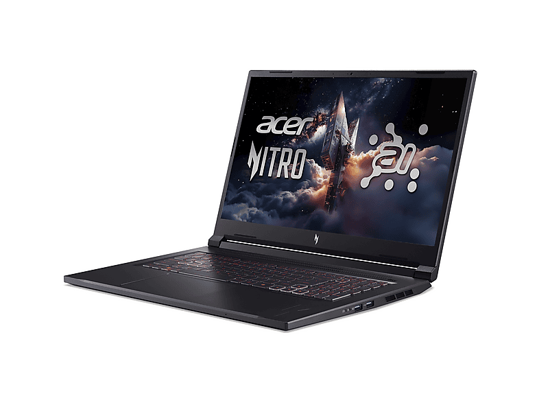 ACER Nitro V 17 AI (ANV17-41-R54S) mit 144 Hz Display & Tastaturbeleuchtung - 17,3 Zoll AMD Ryzen™ 7 260 32 GB 1 TB NVIDIA GeForce RTX™ 5070 Windows 11 Home